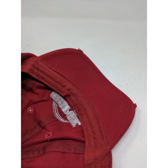 Cedar Point Slideback Hat Embroidered Logo Red Jacobson Cap Adjustable - Picture 8 of 9